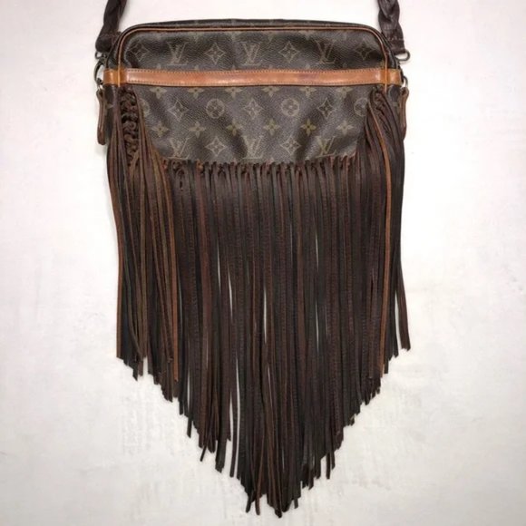 Louis Vuitton Vintage Compiegne 28 Revamped by Vintage Boho Bags Riviera… - Picture 7 of 14